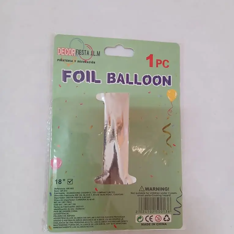 Número 1 (18")'s photo #1