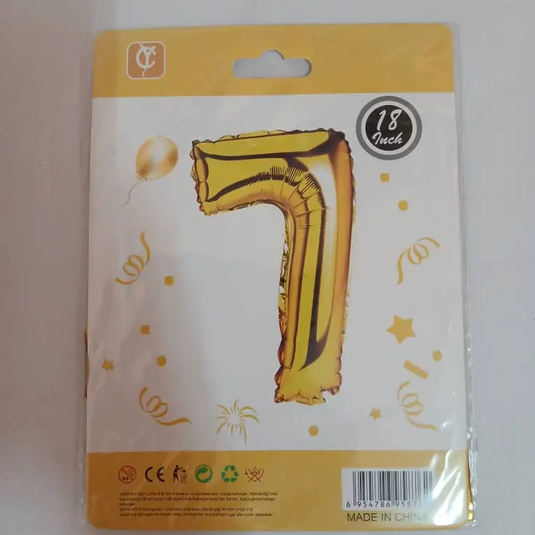 Número 7 (18")'s photo #1